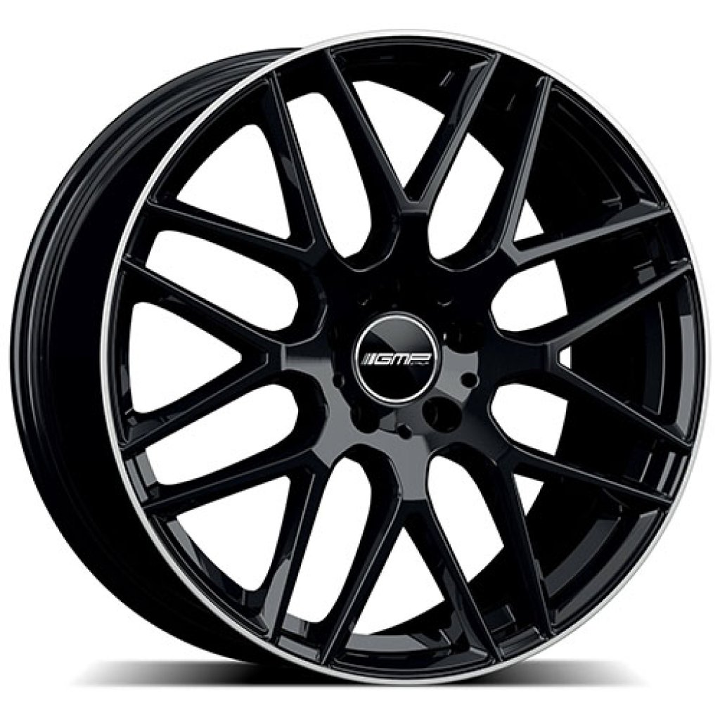 8,0x19 5/112 ET35 GMP Berghem; black diamond lip, kulová R14, průměr 66,6 (750kg)