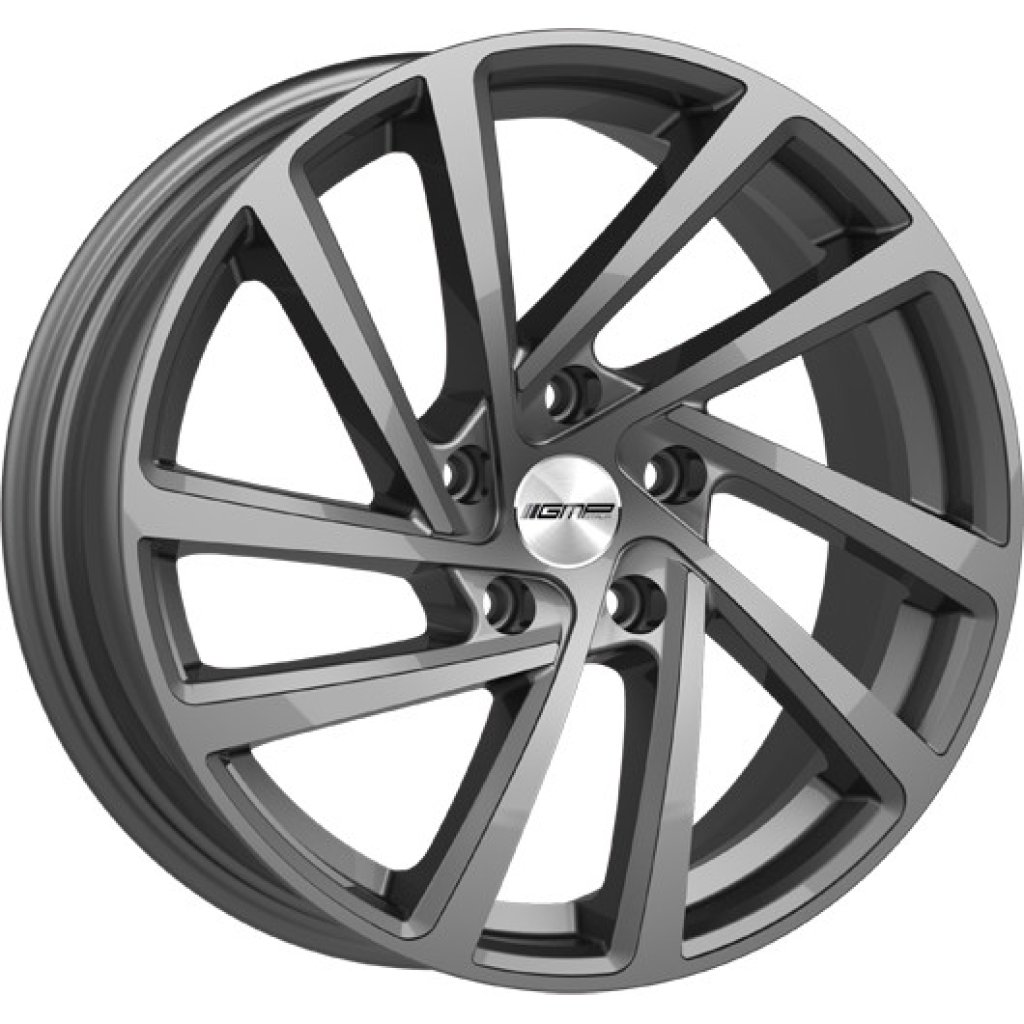 8,0x19 5/112 ET40 GMP Wonder; glossy anthracite, kulová R13, průměr 57,1 (690kg)