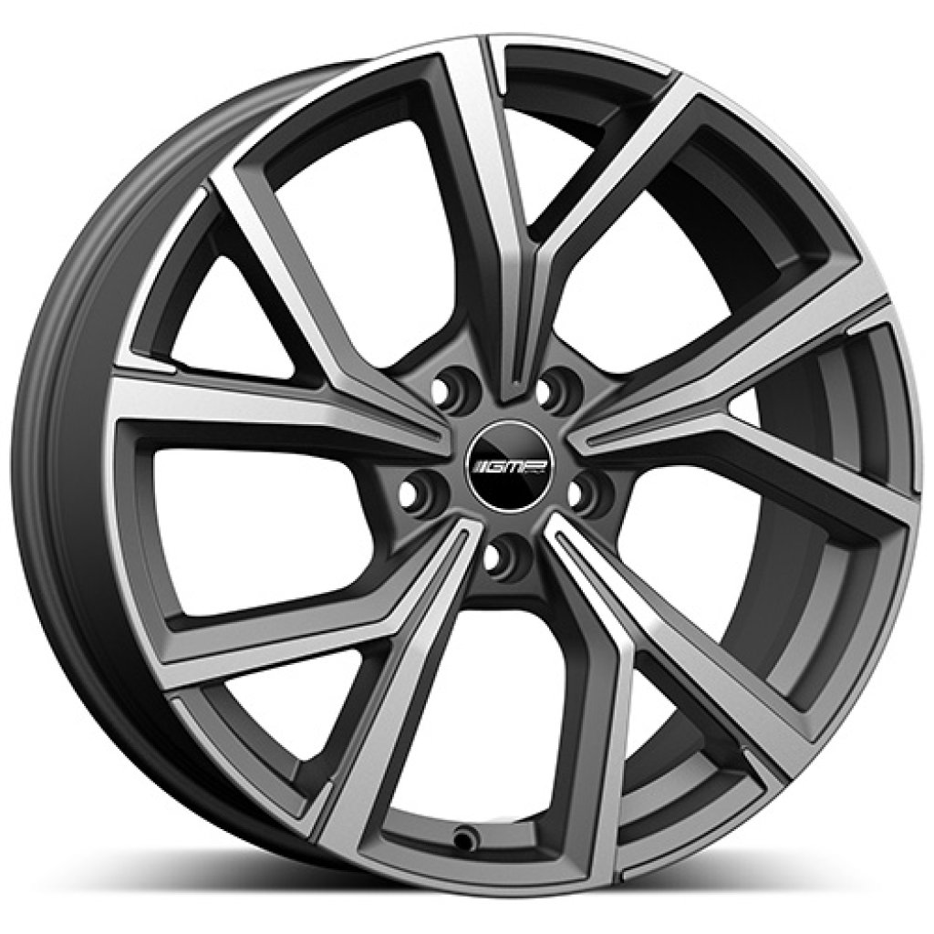 8,0x19 5/114,3 ET45 GMP Mentor; matt anthracite diamond, kužel, průměr 73,1 (800kg)
