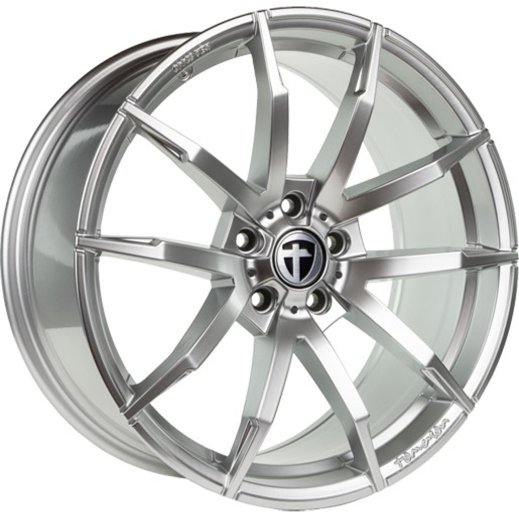 8,5x19 5/108 ET40 Tomason TN10; high gloss silver, kužel, průměr 72,6 (720kg)