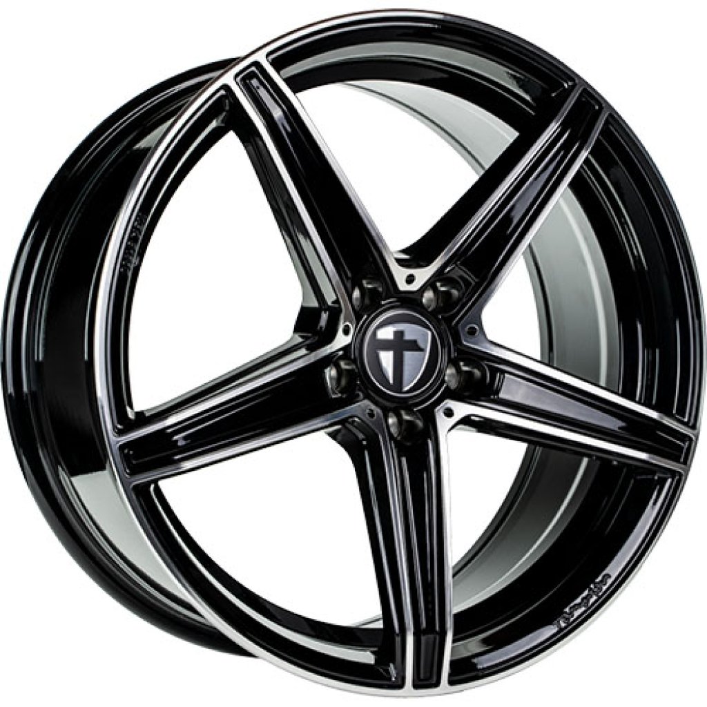 8,5x20 5/112 ET45 Tomason TN20; black polished, kužel, průměr 72,6 (750kg)