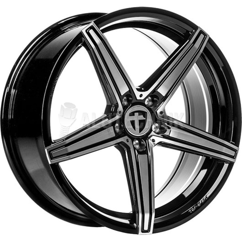 8,5x20 5/112 ET45 Tomason TN20; dark hyperblack polished, kužel, průměr 72,6 (750kg)