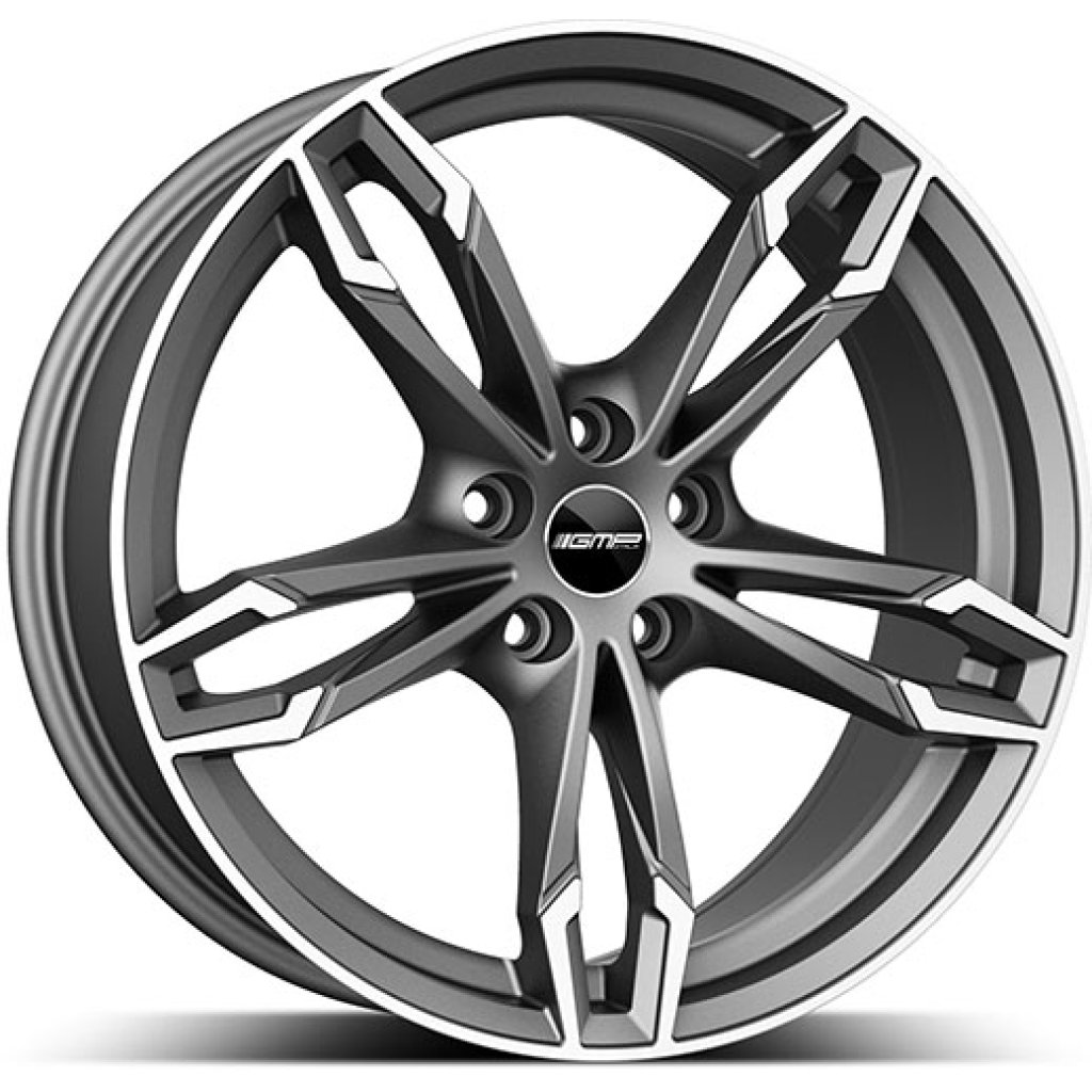 8,5x20 5/120 ET35 GMP Dea; matt anthracite diamond, kužel, průměr 72,6 (750kg)
