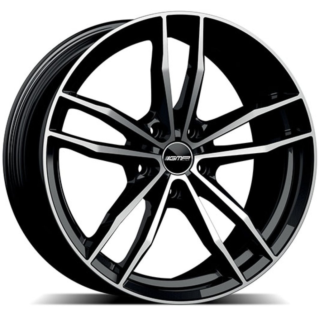 9,0x19 5/120 ET37 GMP Swan; black diamond, kužel, průměr 72,6 (750kg)