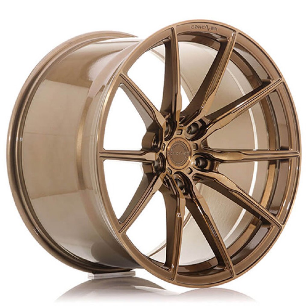 9,0x22 5/108-130 ET10-54 Concaver CVR4 PERFORMANCE; brushed bronze, kužel 74,1 (980kg)