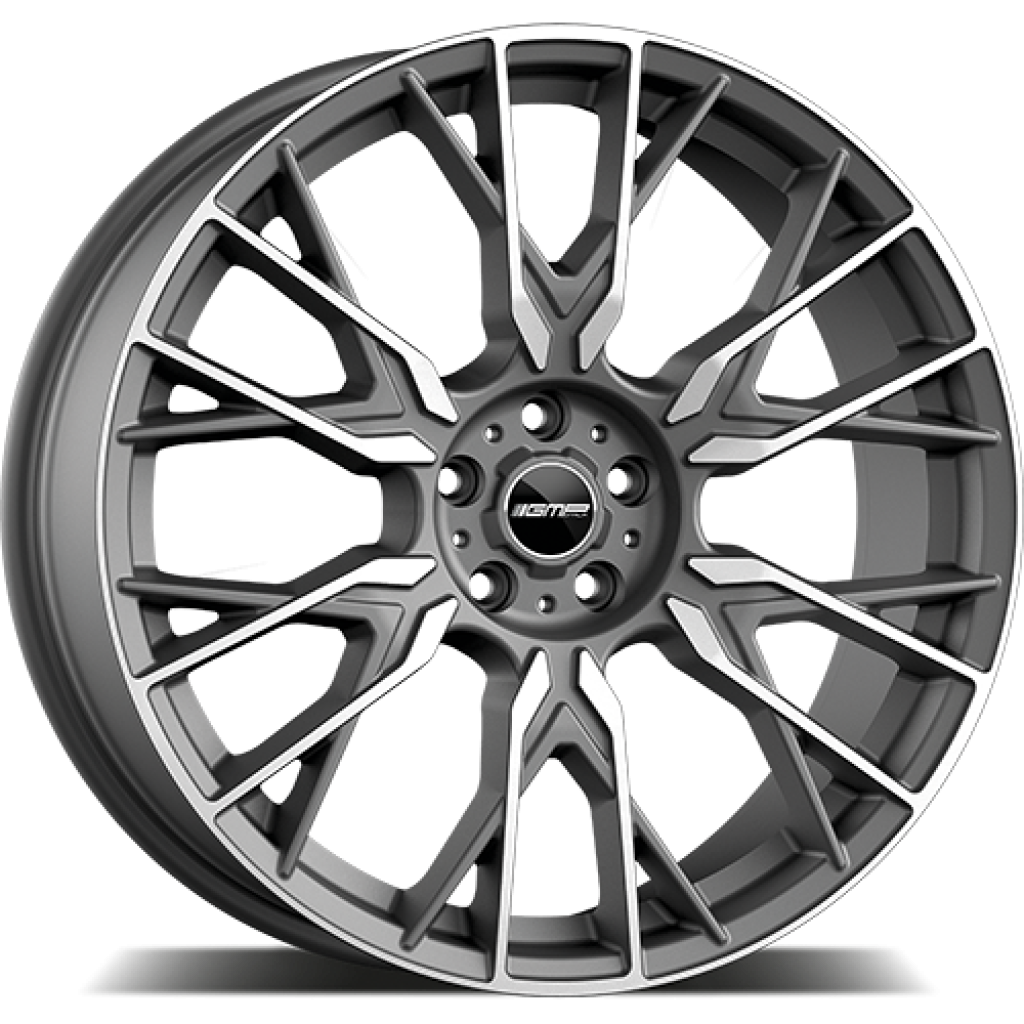 9,5x20 5/112 ET40 GMP Fender; matt anthracite diamond, kužel, průměr 66,6 (775kg)