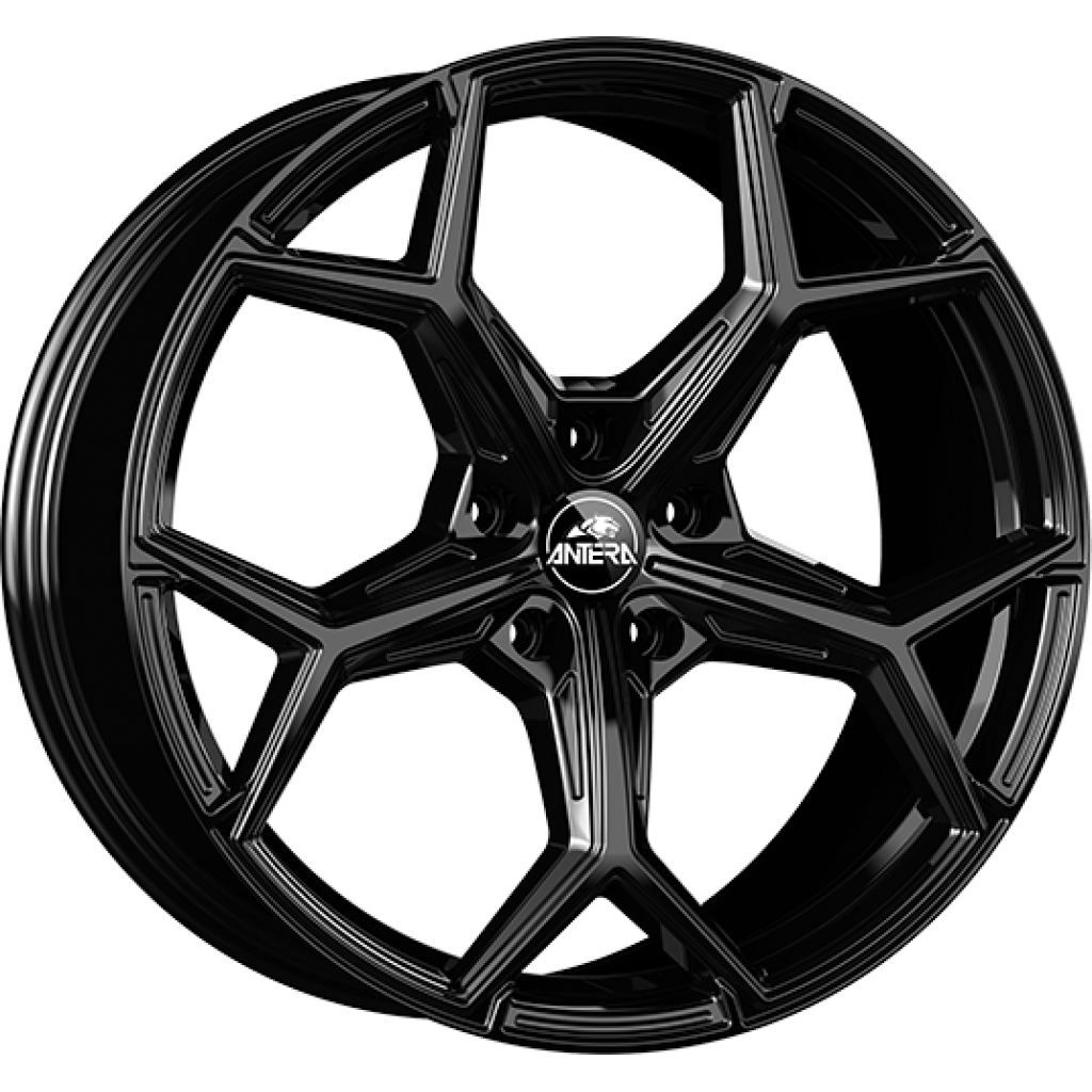 9,5x20 5/112 ET48 Antera A101; piano black, kužel, průměr 66,6 (850kg)