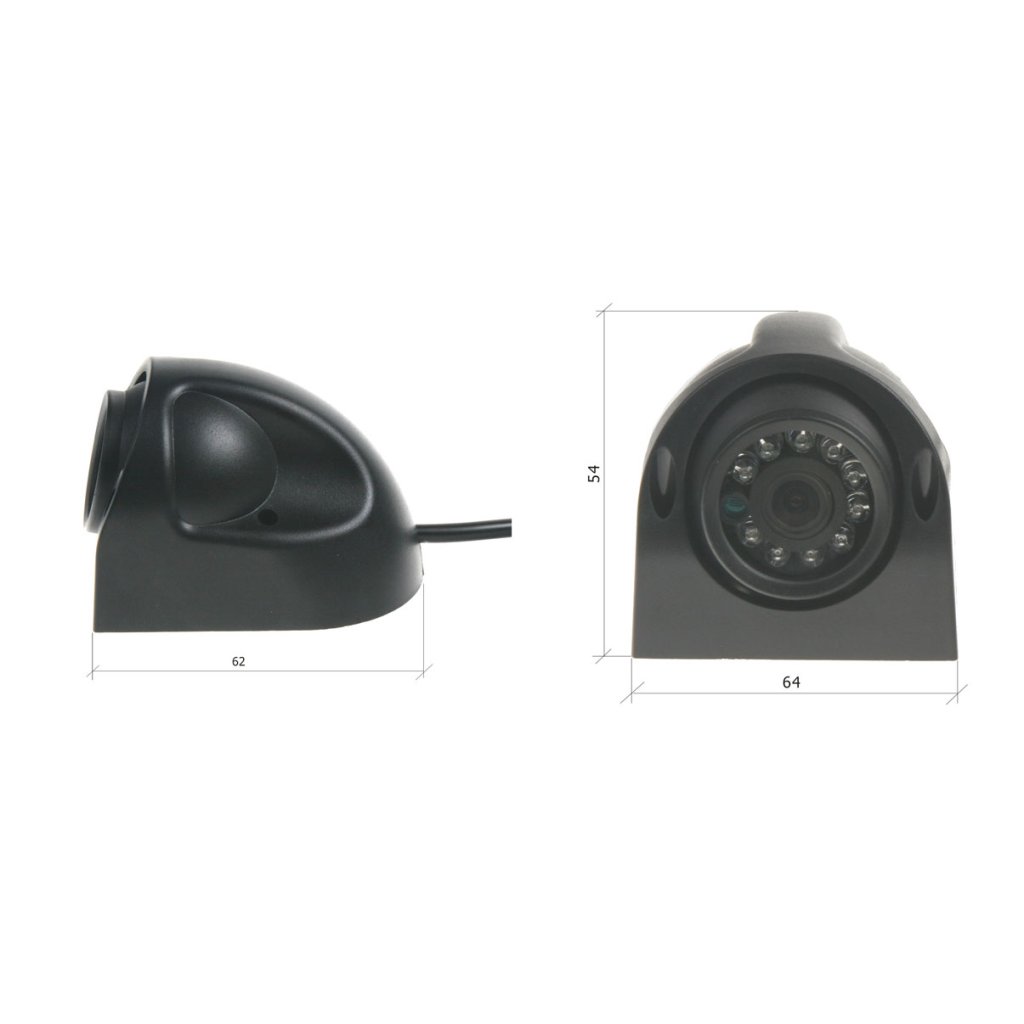 AHD 720P kamera 4PIN CCD SHARP s IR, vnější v plastovém obalu