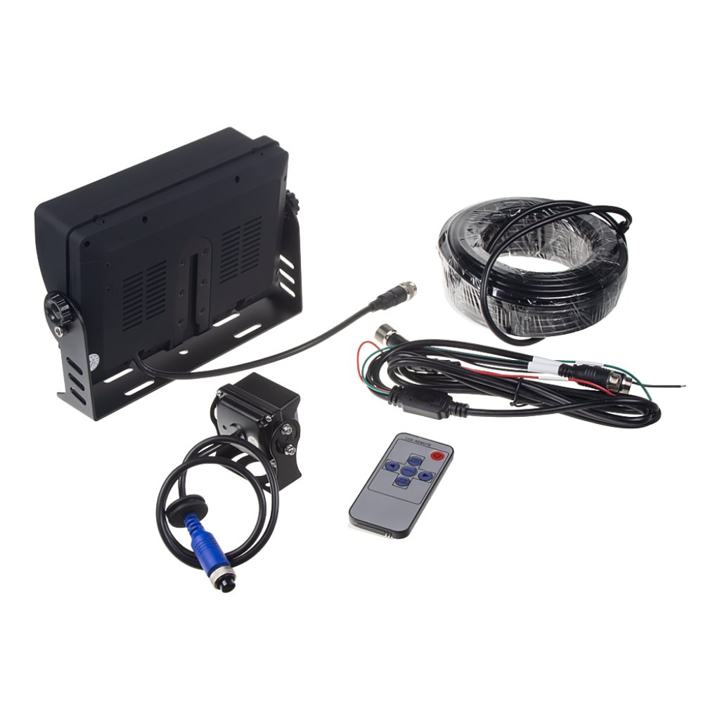 AHD kamerový set s monitorem 7", kamerou 140°