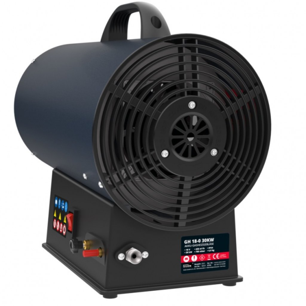 AKU horkovzdušná turbína,18 V, 30 kW - GU58430