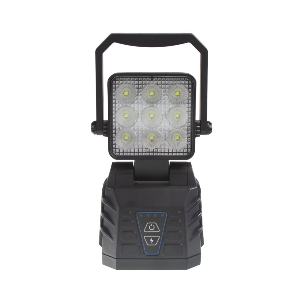 AKU LED světlo s magnetem, 9 x LED