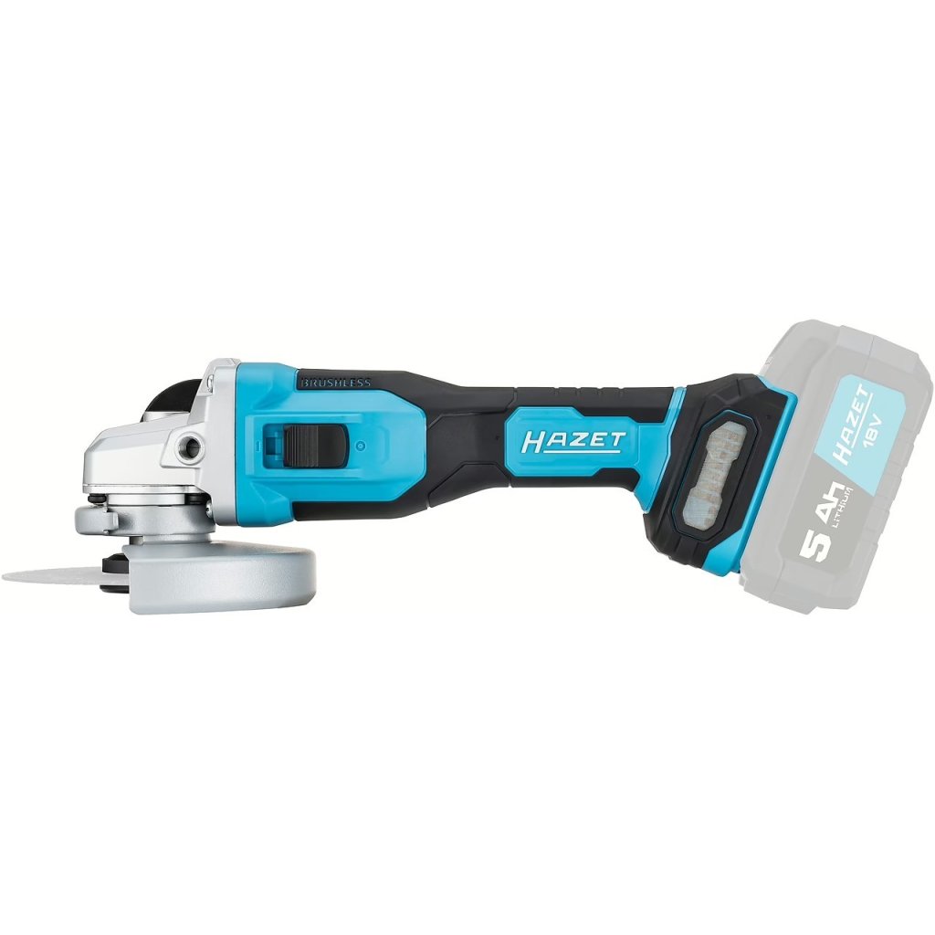 AKU úhlová bruska 125 mm, 18 V, 10000 ot./min., Hazet - HA265091
