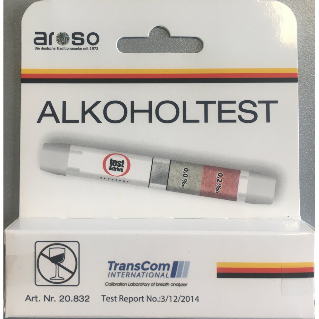 Alkohol tester - Detekční trubička 20.832