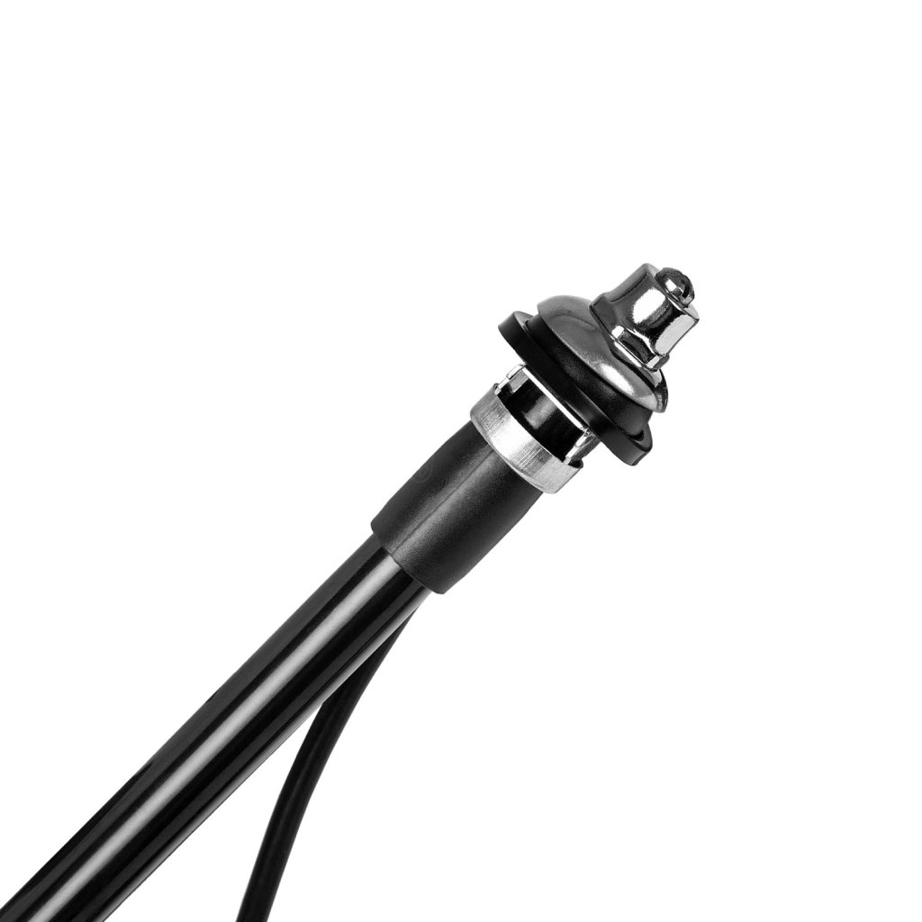 Anténa do blatníku 12V chrom, 531000