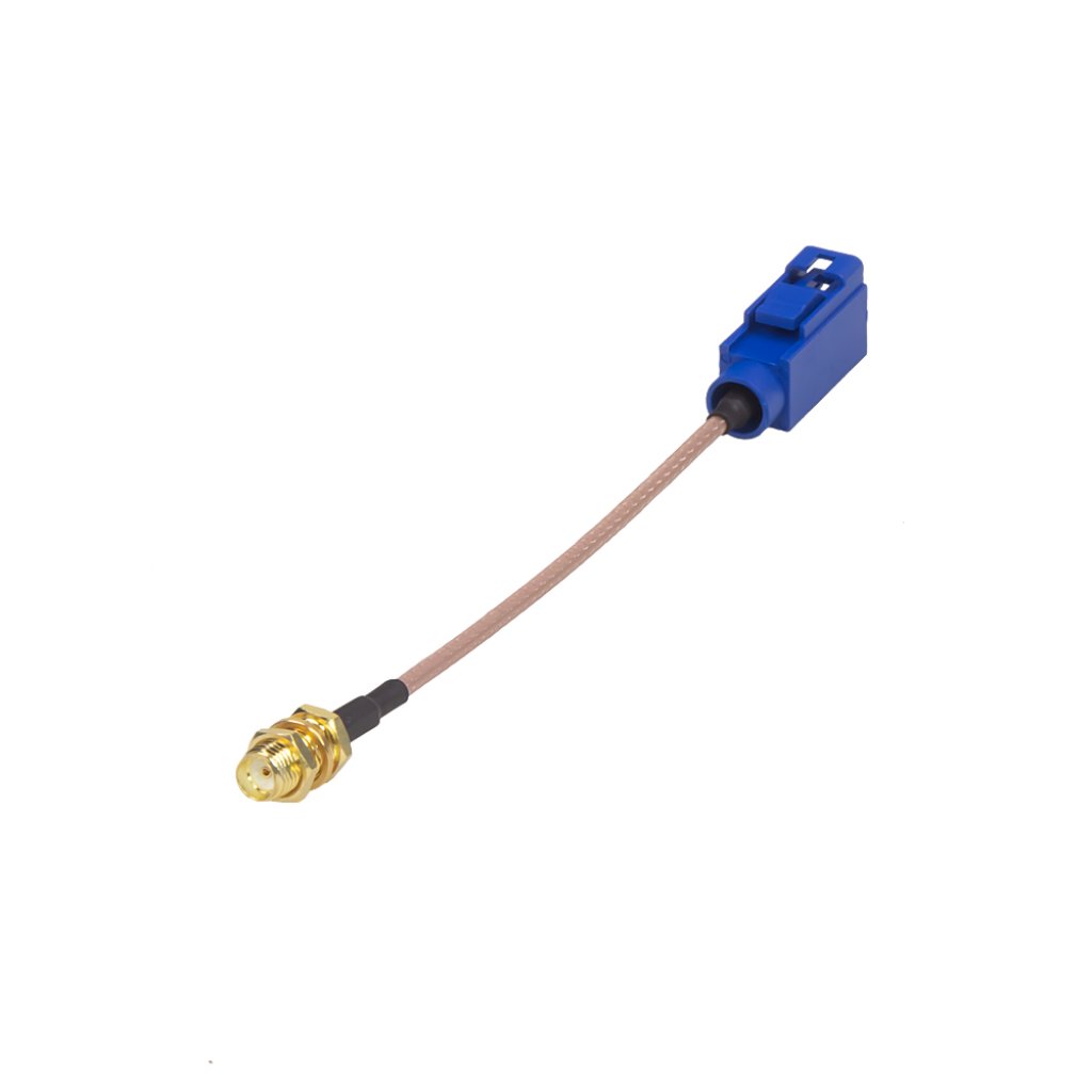 Anténní adaptér FAKRA samice GPS/samice SMA 10cm