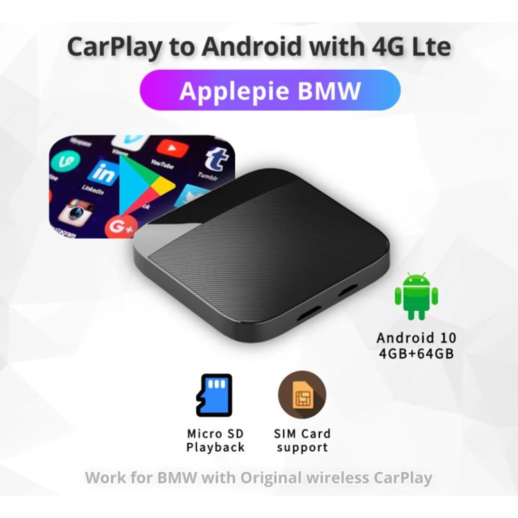 Apple CarPlay & Android Auto Convertor Box pro BMW 2019-