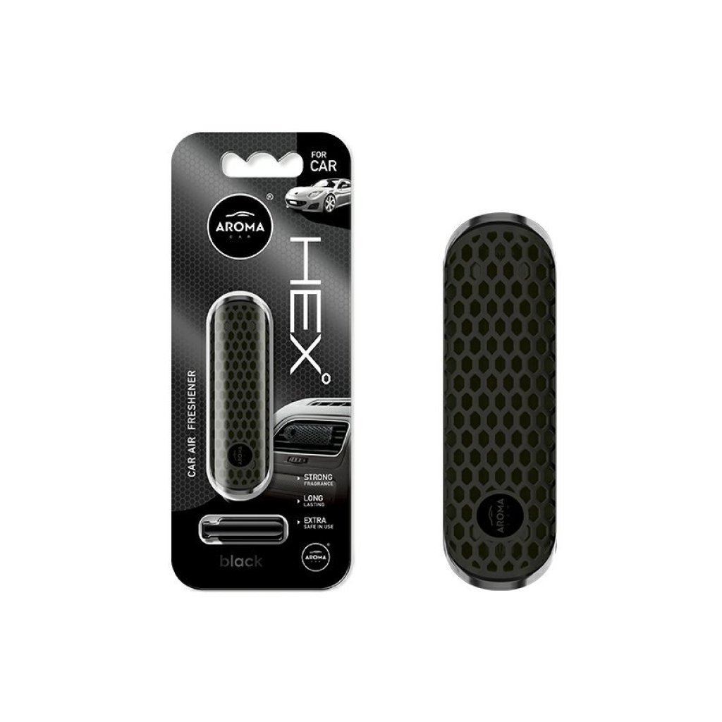 AROMA CAR HEX BLACK, 83575