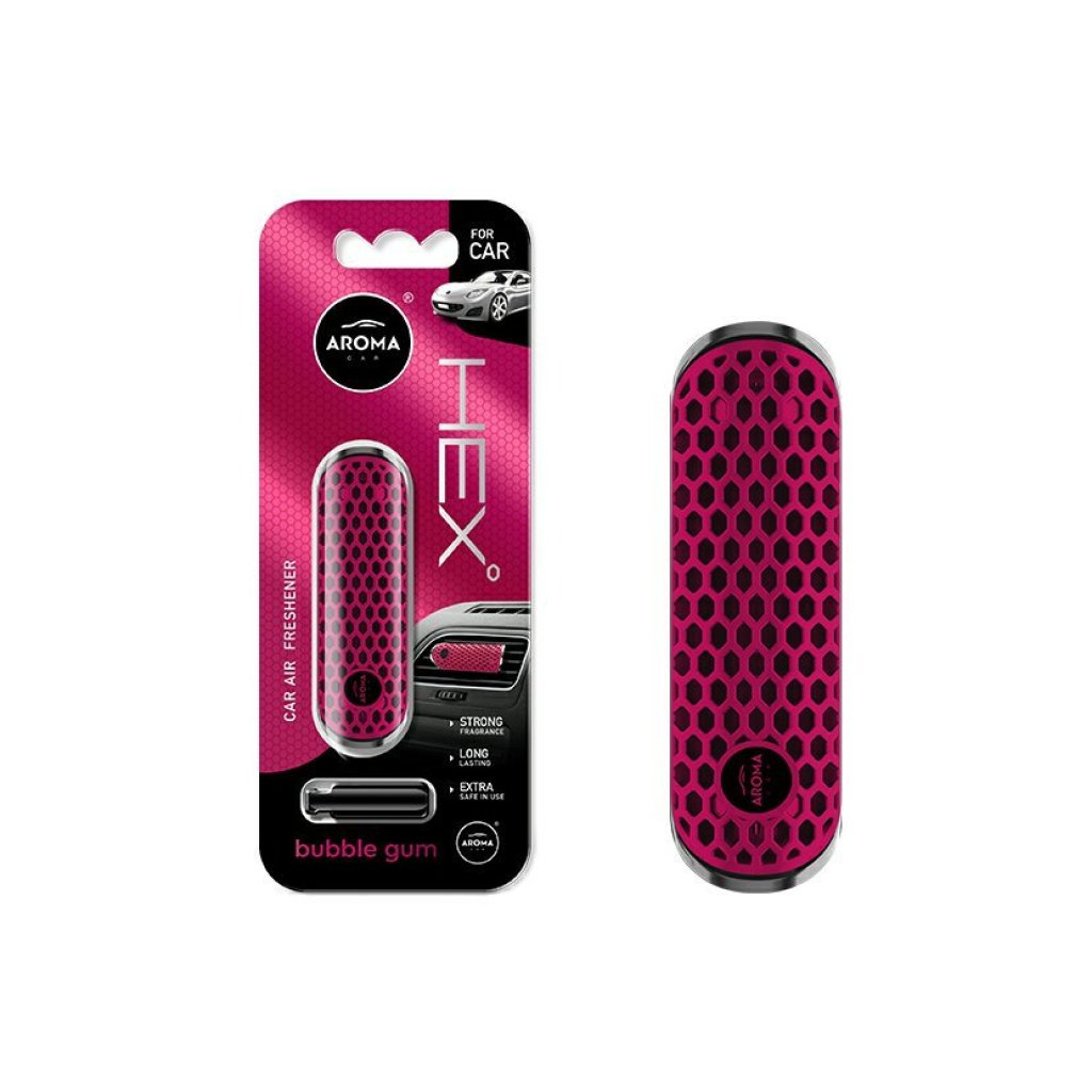 AROMA CAR HEX BUBBLE GUM, 83582