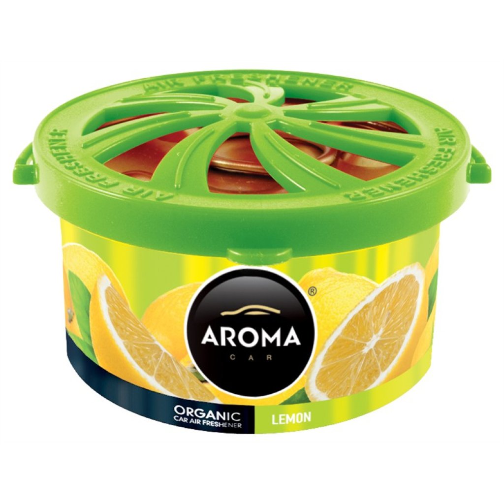 AROMA CAR ORGANIC 40g LEMON, FAL970