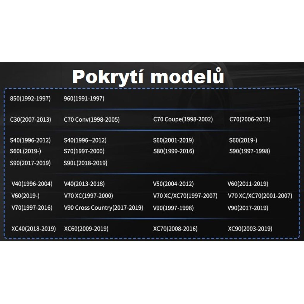 Autodiagnostika Autophix 9110 OBDII pro Volvo