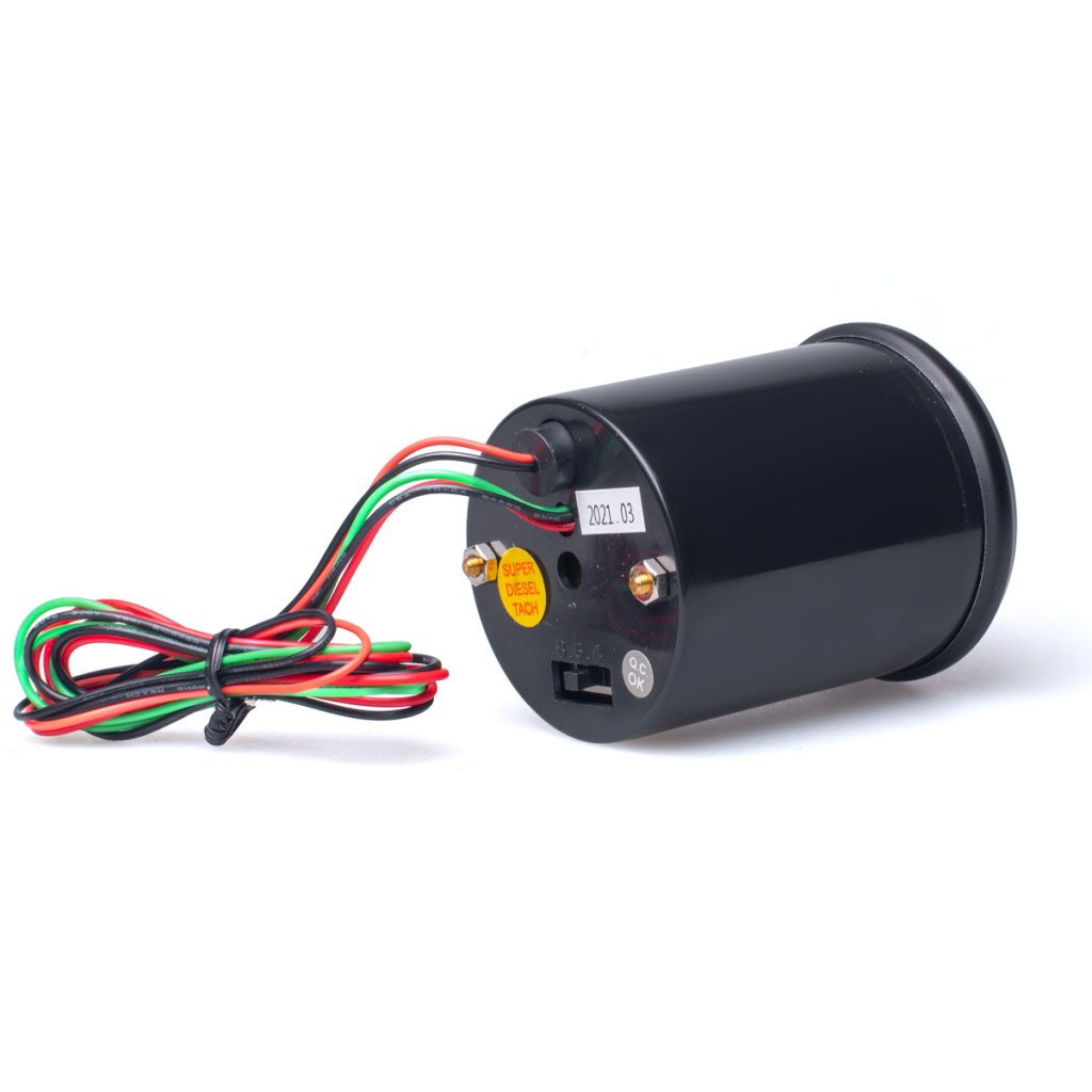 Autogauge palubní přístroj - otáčkoměr pro dieselové motory 0-6000 ot.