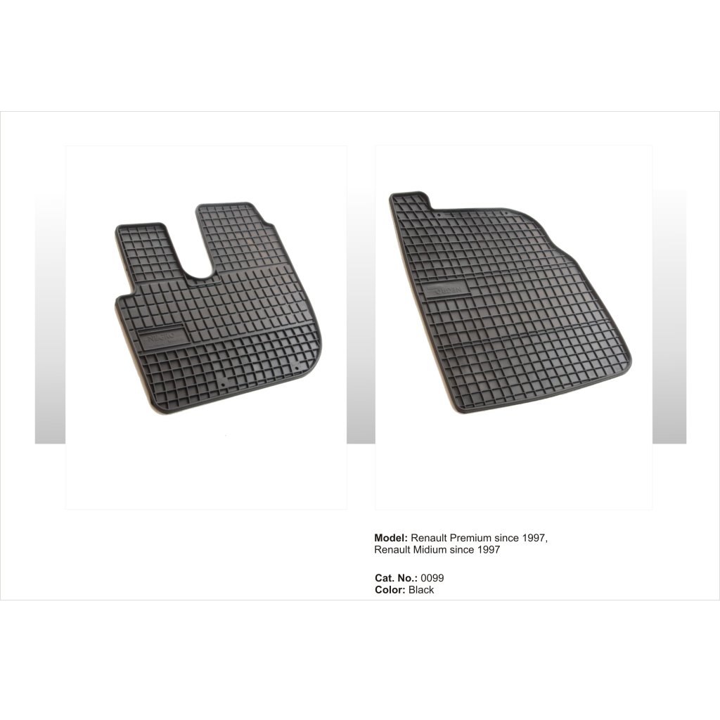 Autokoberce gumové FROGUM Renault Master III od 2010, Opel Movano od 2010, Nissan NV400 od