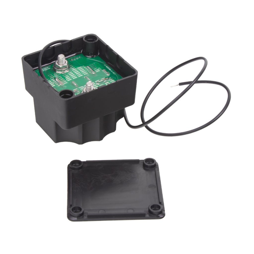 Automatické relé pro dobíjení druhé baterie 12V/140A s voltmetrem