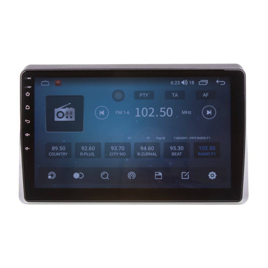 Autorádio pro Renault Master 2019- s 10,1" LCD, Android, WI-FI, GPS, CarPlay, 4G, Bluetooth