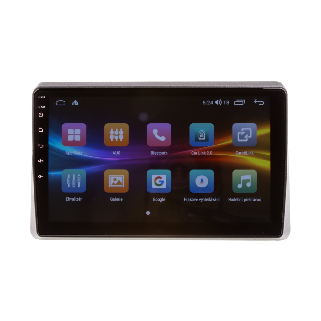 Autorádio pro Renault Master 2019- s 10,1" LCD, Android, WI-FI, GPS, CarPlay, 4G, Bluetooth