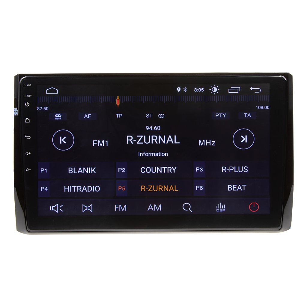 Autorádio pro Škoda Kodiaq 2016-2017 s 10,1" LCD, Android 10.0, WI-FI, GPS, Mirror link, Bluetooth