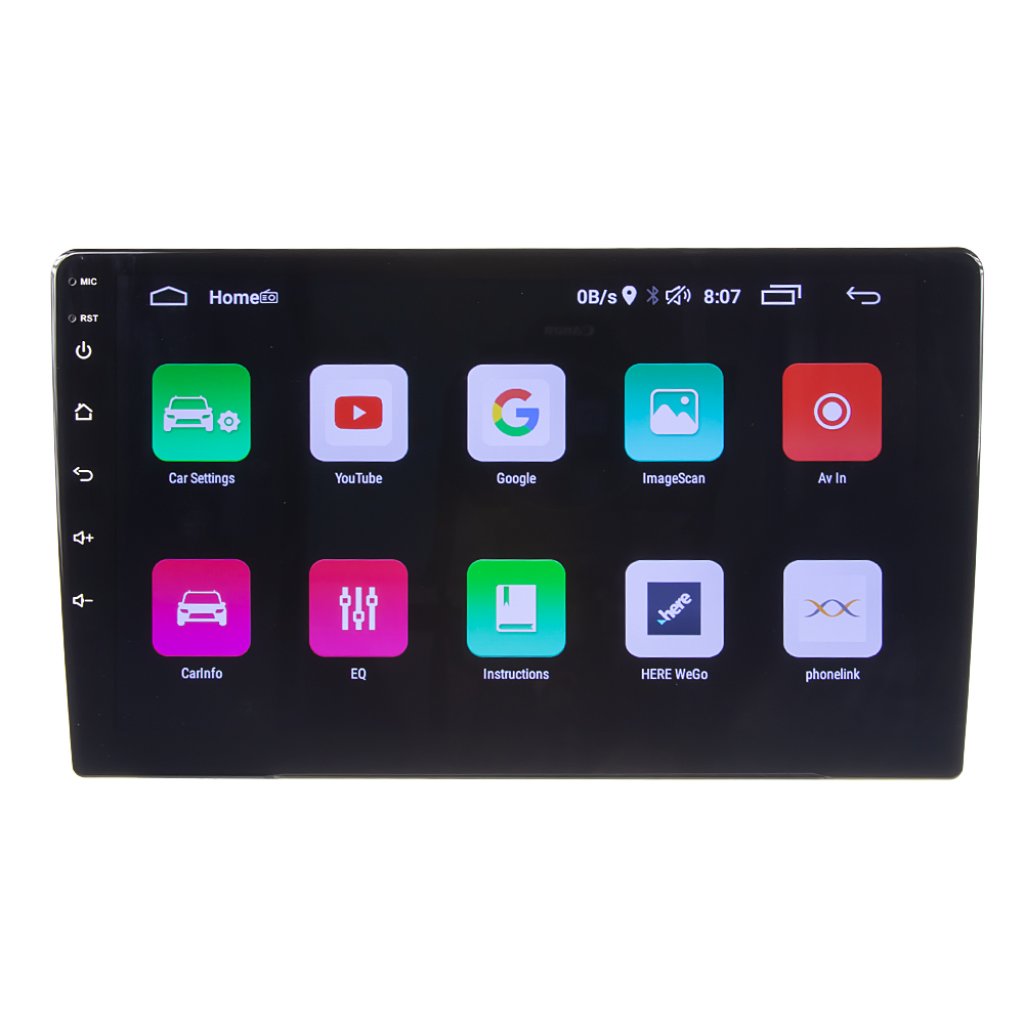 Autorádio s 10,1" LCD, Android 10.0, WI-FI, GPS, Mirror link, Bluetooth, 2x USB
