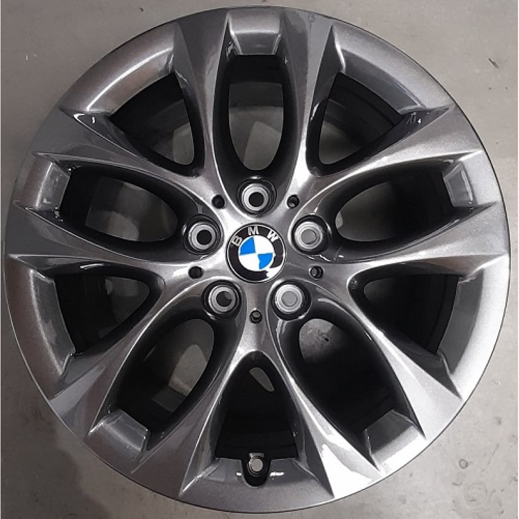 Bazar. disky 7,5x17 5/112 ET54 Original BMW, průměr 66,5 jako nové, nový lak