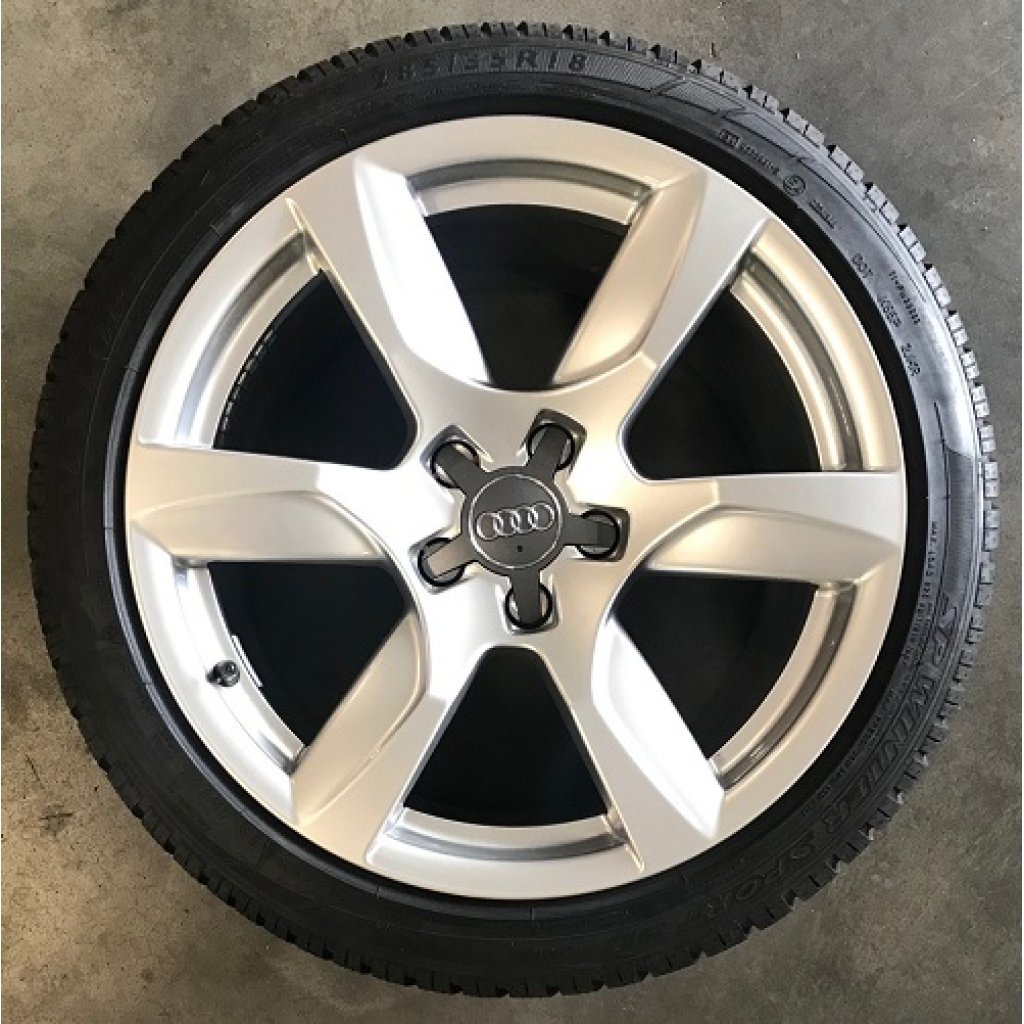 Bazar. komplety 8,50+10,5x18 5/112 ET55+42 Original Audi R8, 235/40R18 95Wa 285/35R18 101W