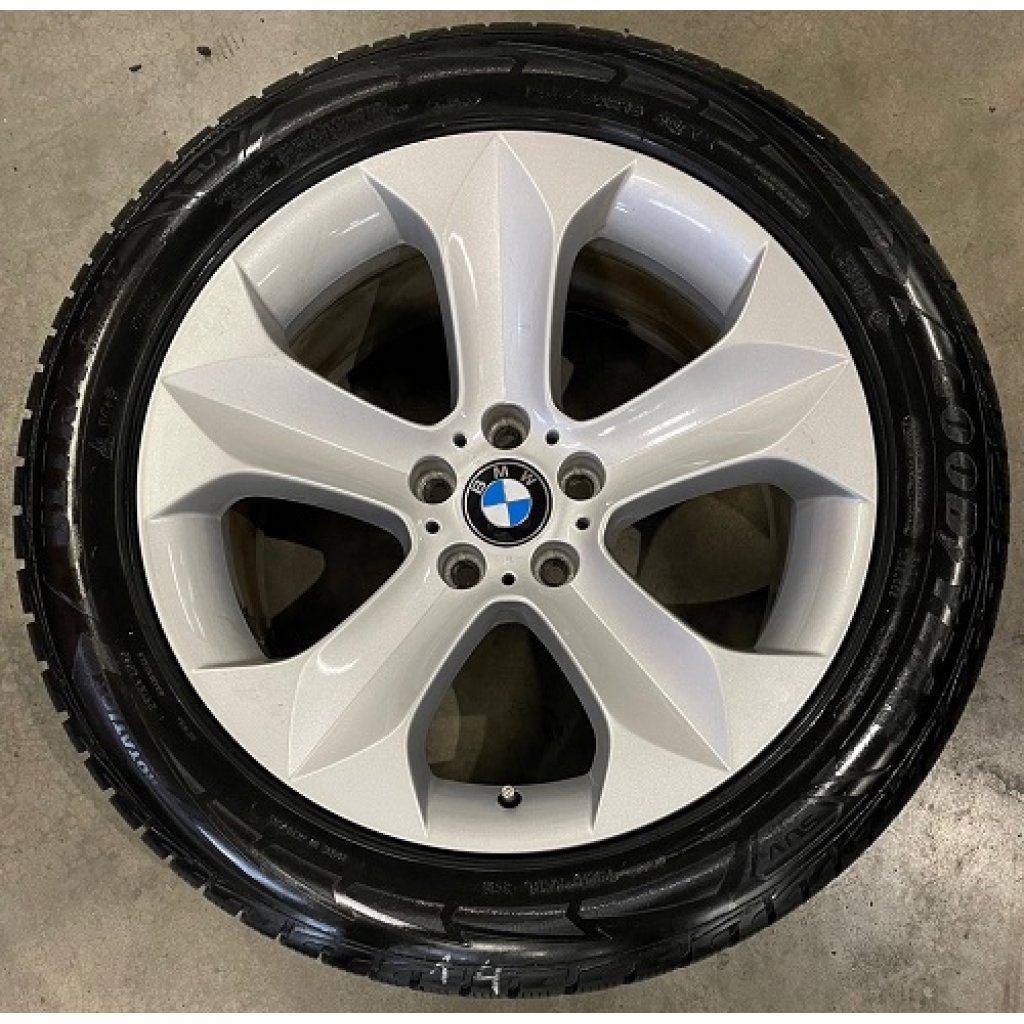 Bazar. komplety 9,0x19 5/120 ET48 a ET18 Original BMW X6 do 2014, zimní 255/50R19 107V RFT