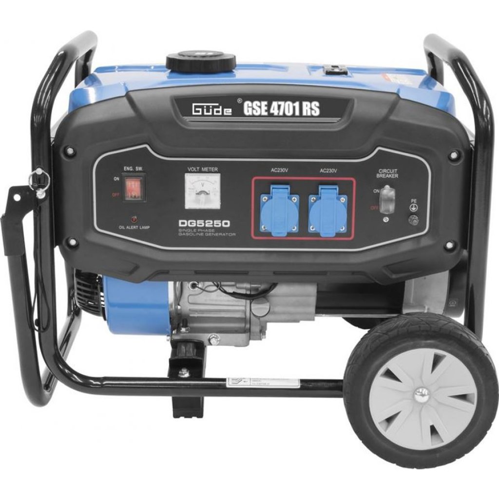 Benzínová elektrocentrála Güde GSE 4701 RS, 3600 W - GU40729