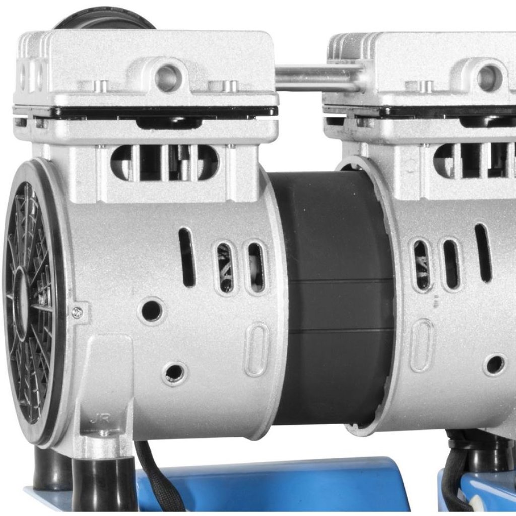 Bezolejový kompresor silent, 550 W, 6 l, Güde AIRPOWER 105/8/6