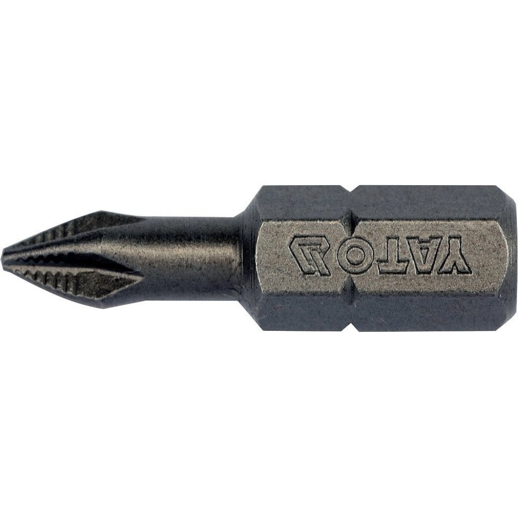 Bit křížový 1/4" PH1 x 25 mm 10 ks - YT-04742