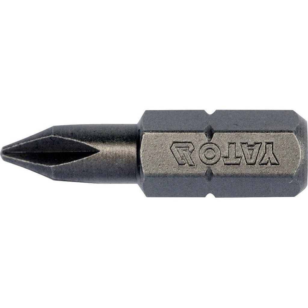 Bity 1/4" křížové PH1 x 25 mm, 10 ks YT-78131