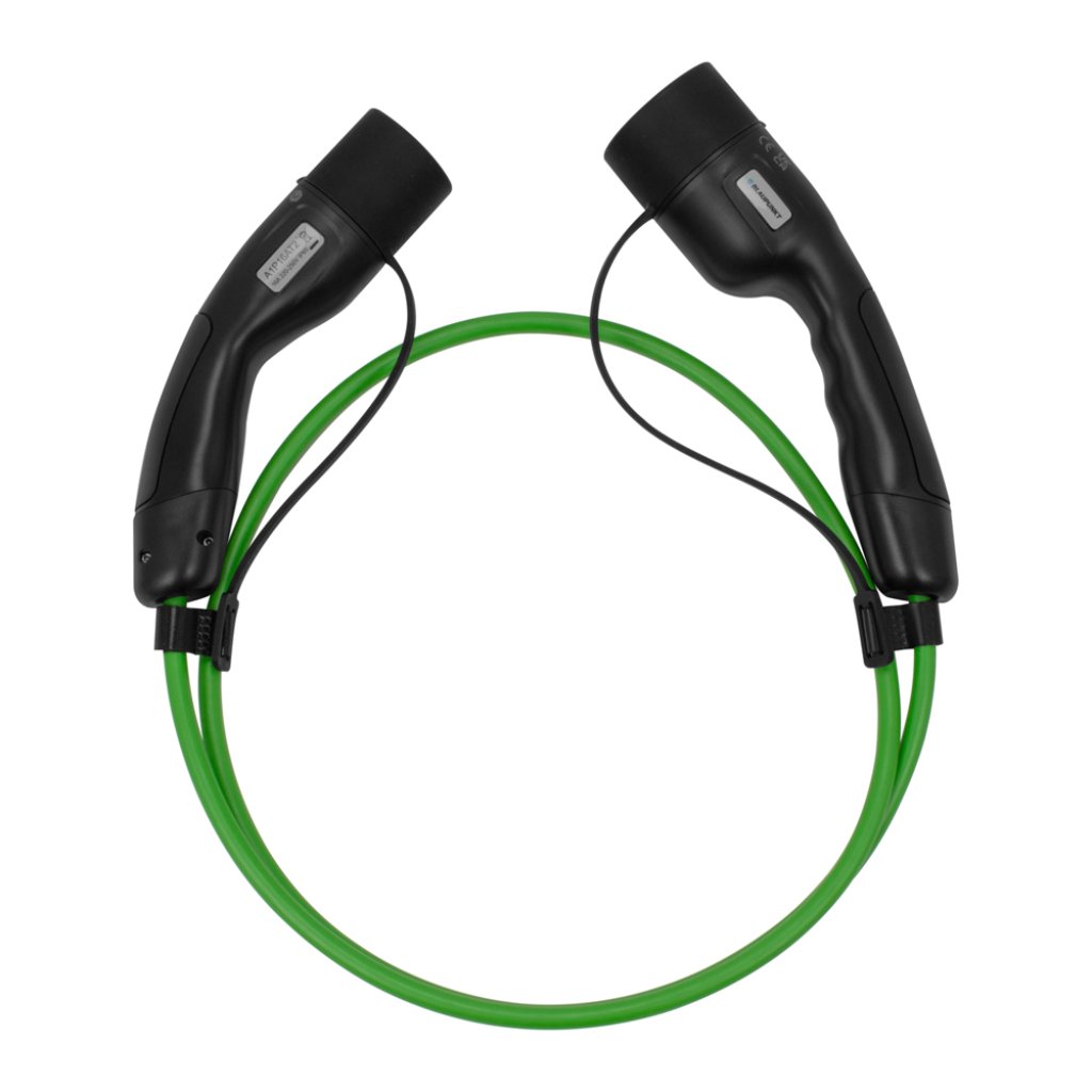 BLAUPUNKT nabíjecí kabel pro elektromobily 16A/1fáze/Typ2->2/2m