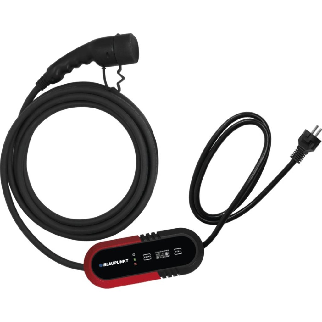 BLAUPUNKT nabíječka pro elektromobily 1fáze/Schuko->Typ2/8m 3,7kW