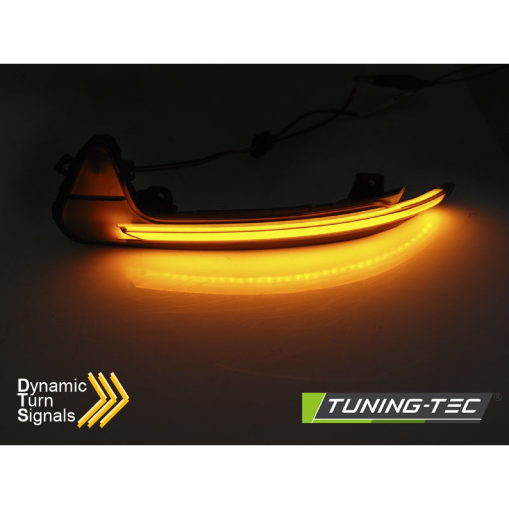 Blinkry boční do zrcátek LED AUDI A6 C7 11-18 SEQ kouřová