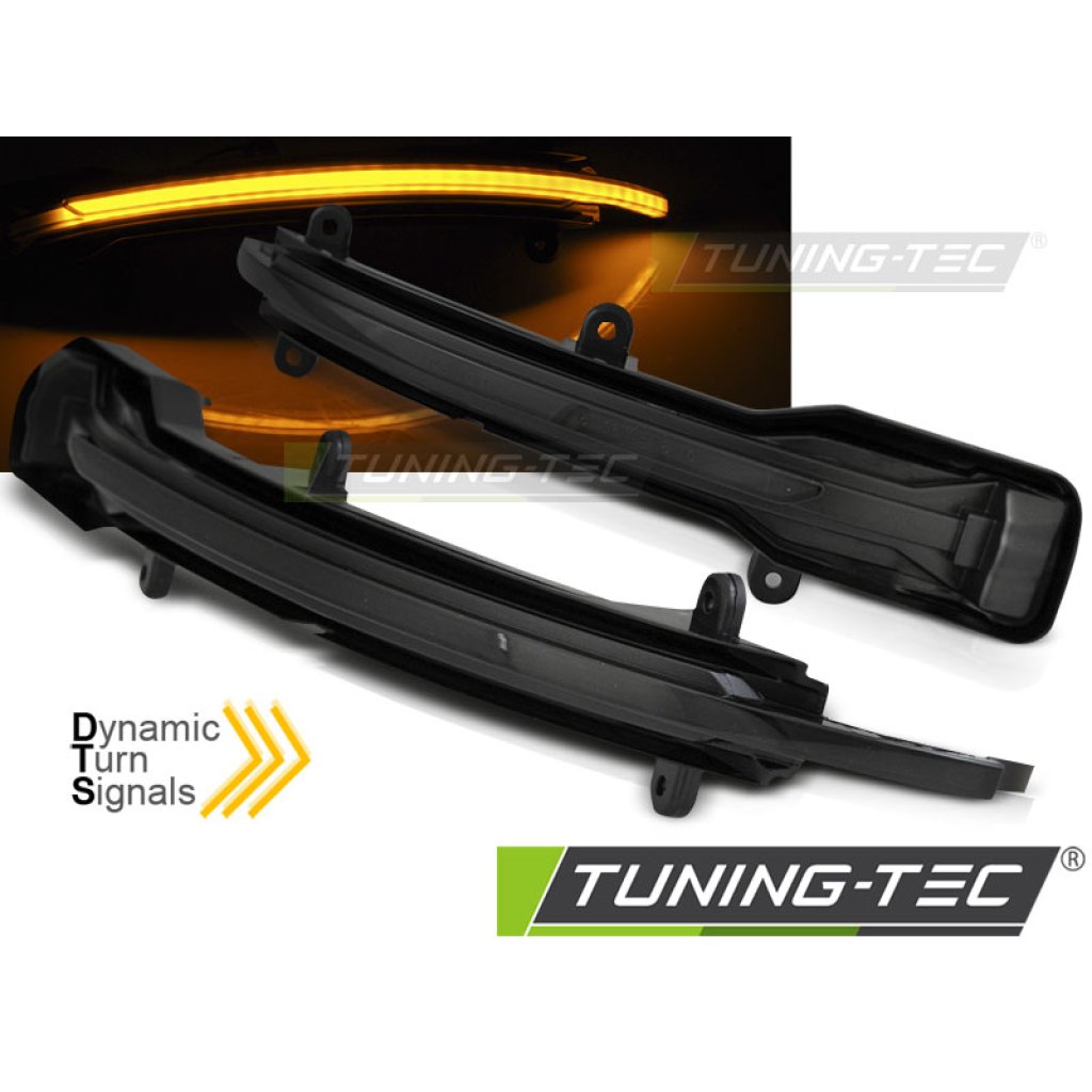 Blinkry boční do zrcátek LED AUDI Q5 / Q7 09-15 SEQ kouřová