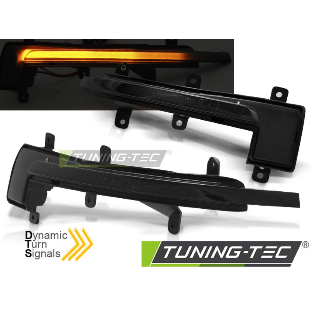 Blinkry boční do zrcátek LED AUDI TT 8J 06-14 SEQ kouřová
