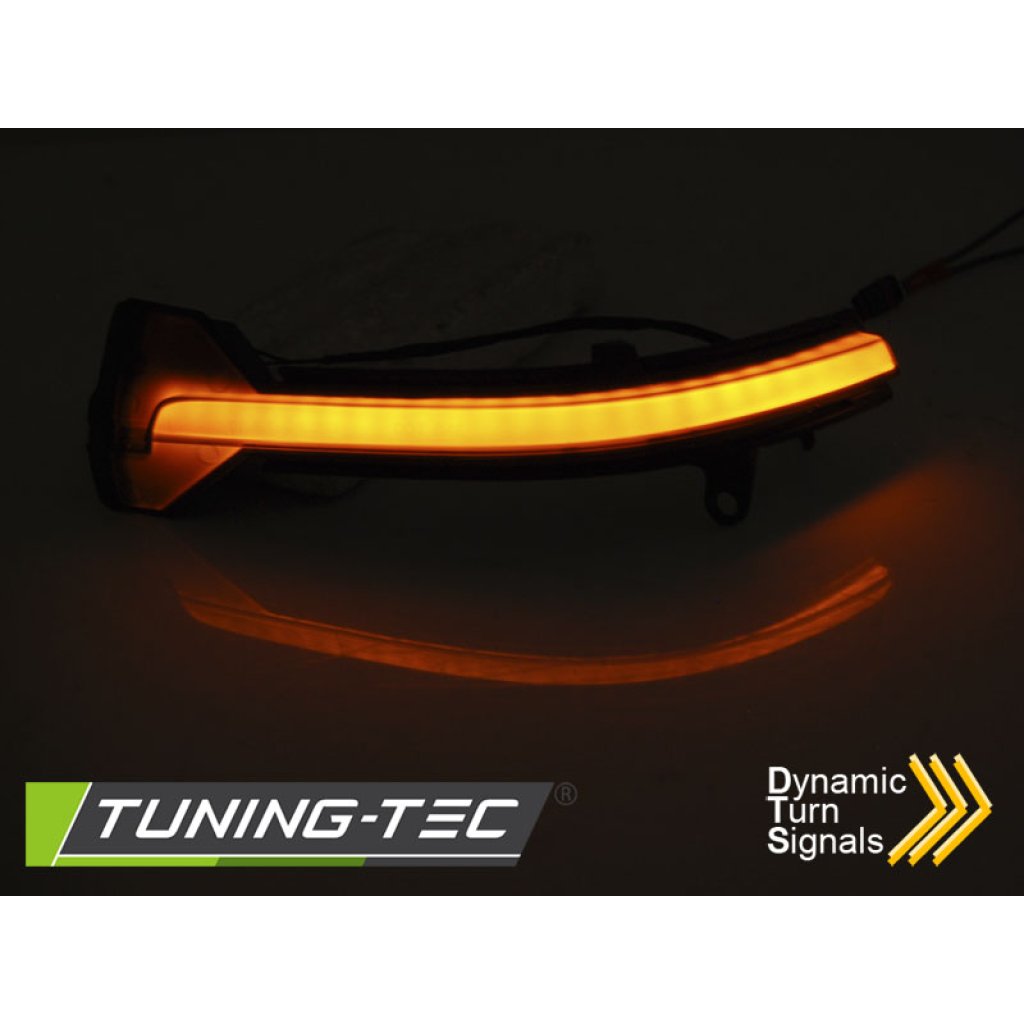 Blinkry boční do zrcátek LED BMW F10/ F11/ F12/ F13/ F01 SEQ kouřová