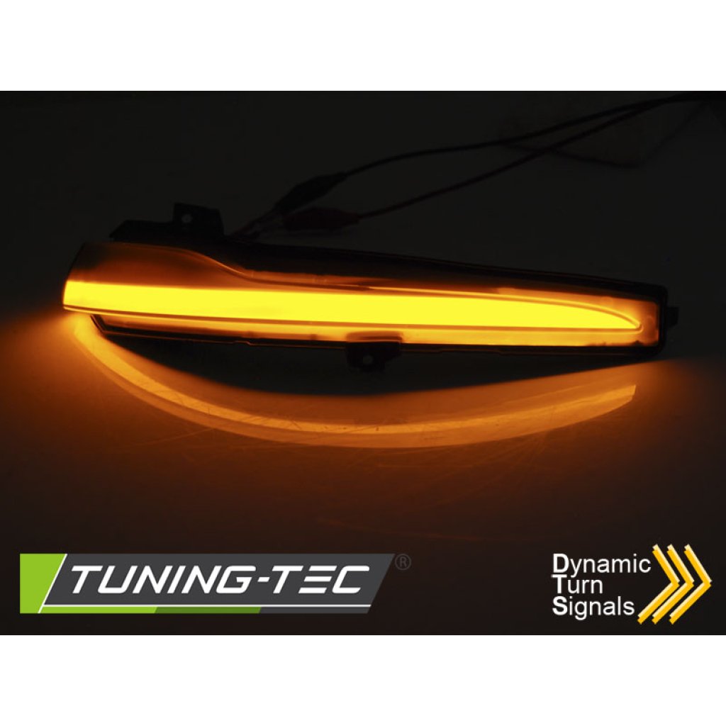Blinkry boční do zrcátek LED Mercedes-Benz W205/ W213/ W222 SEQ kouřová