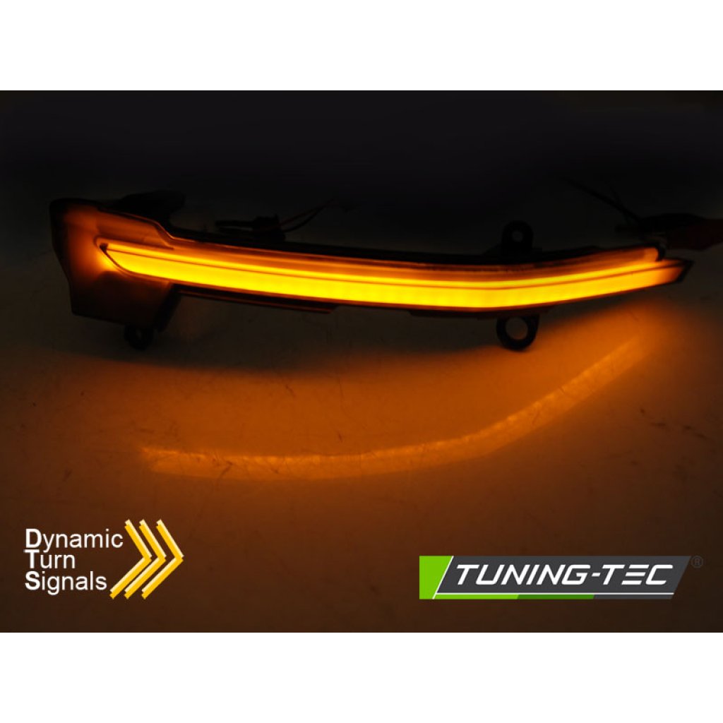 Blinkry boční do zrcátek LED SEAT Ateca 16- SEQ kouřové