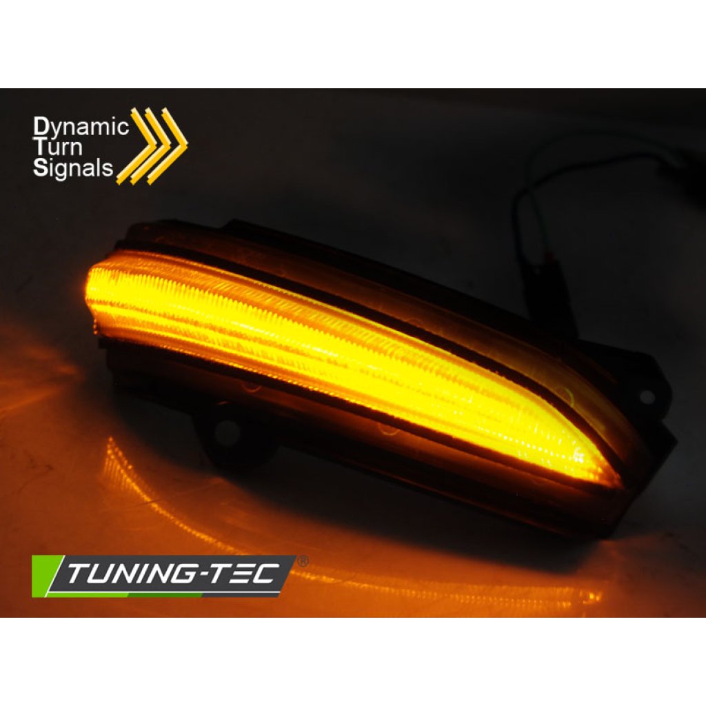 Blinkry boční dynamické do zrcátek LED FORD Mondeo MK V / Fusion 14-18 kouřová