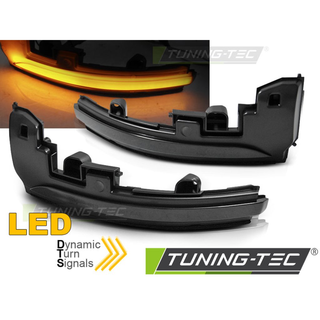 Blinkry boční dynamické do zrcátek LED Range Rover Sport / Evoque 11-18 kouřová