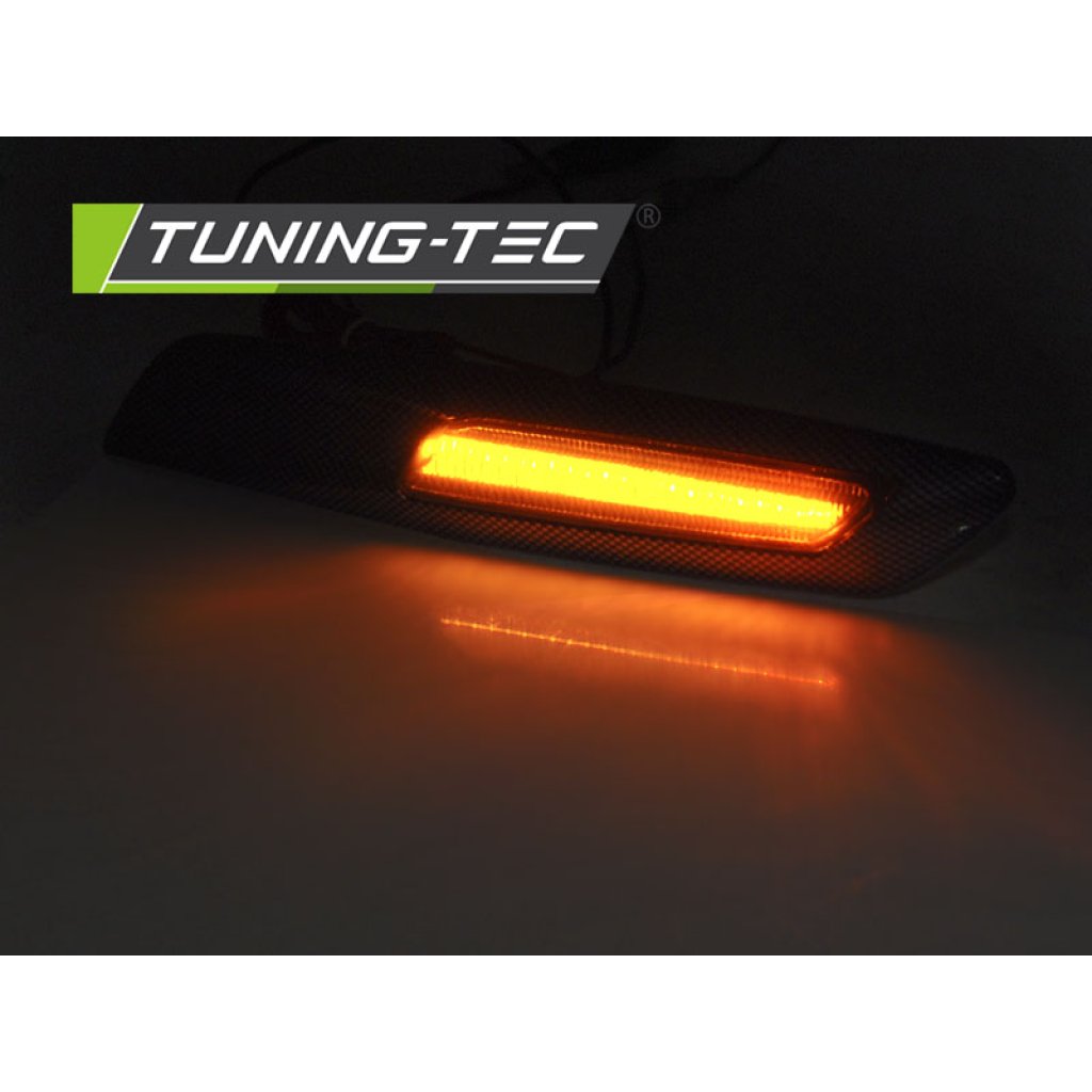 Blinkry boční LED BMW E60/ E90/ E92/ E82 - chrom kouřové F10 style