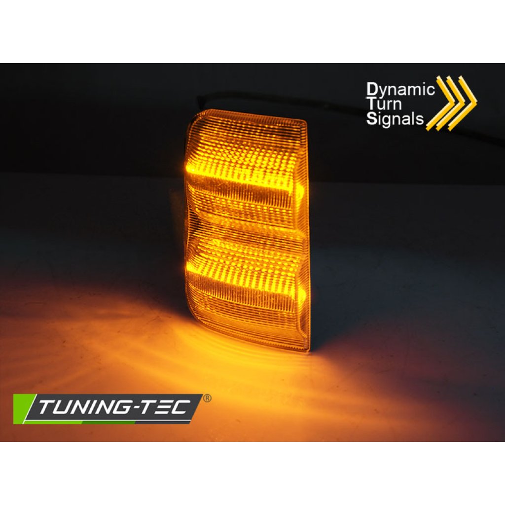 Blinkry boční LED do zrcátek, dynamické Citroen Jumper II 2006-2018 bílé